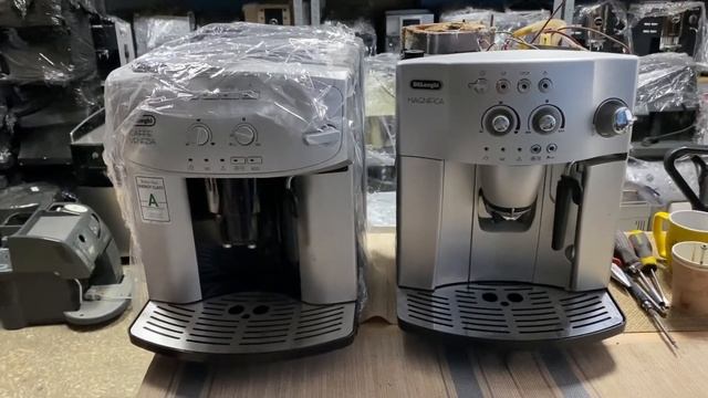 Делонги Магнифика течёт. Что бывает если не ремонтировать вовремя. смотреть онлайн