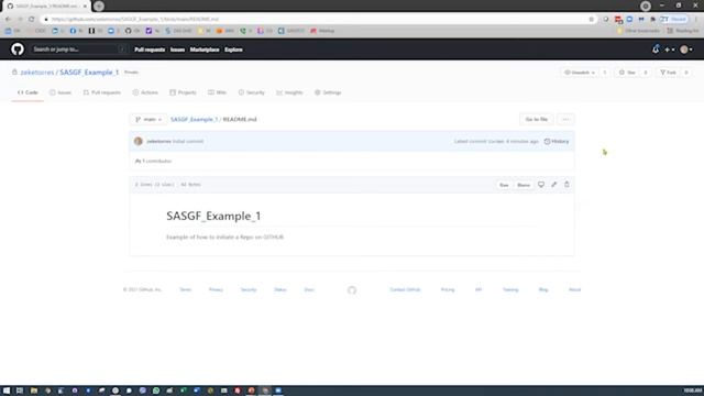 1116 - SASGF Git - Torres, Zeke - Segment 07 - Initiate a GIT Repo смотреть онлайн