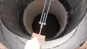 Септик из бетонных колец 1 - наращиваем кольца, опалубка - жесть