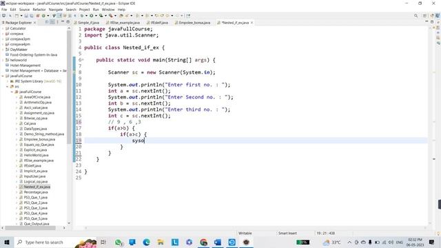 Nested if & Switch Statements in Java | Tutorial #16 смотреть онлайн