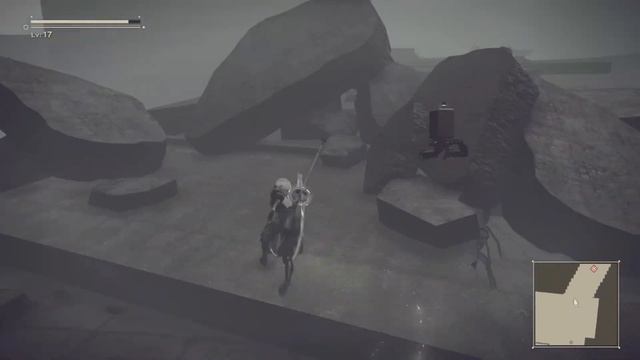 Nier Automata - Goliath Engels Boss Fight