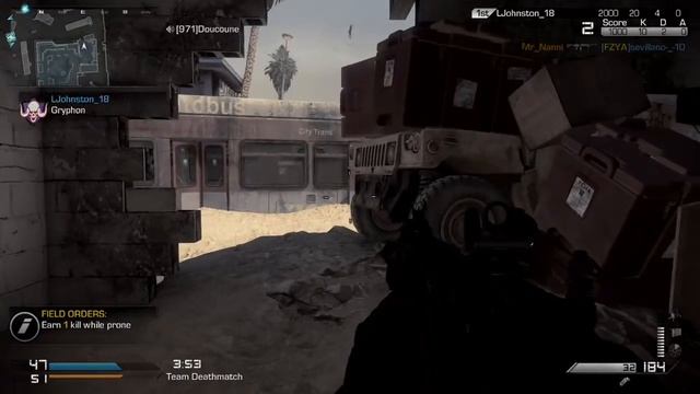 Call of Duty: Ghosts - TDM - 14 Killstreak - Oracle - HD смотреть онлайн