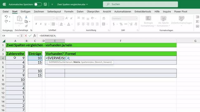 Zwei Spalten in Excel vergleichen (mit Geheimtrick) смотреть онлайн