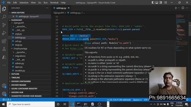 Django rest framework and Angular Web Application смотреть онлайн