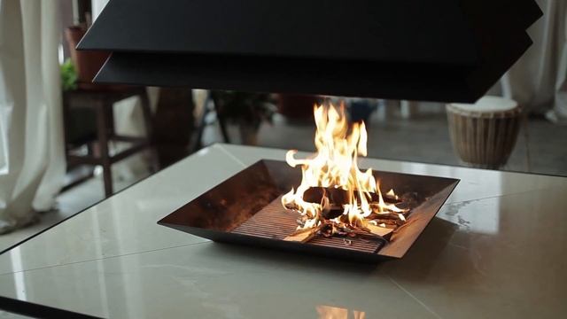 Отзыв о подвесном камине OpenFire. смотреть онлайн