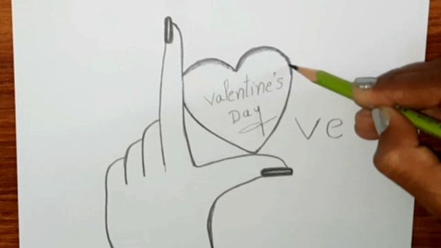 Valentine's Day Special Drawing / Love Drawing Easy / Pencil Drawing / Drawing Easy for Beginners смотреть онлайн
