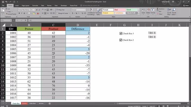 Turn Conditional Formatting On and Off with a Form Control Check Box in Excel смотреть онлайн