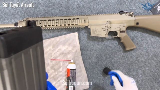 VFC KAC M110 SASS GBB-R Súng Airsoft Dùng Gas Cao Cấp смотреть онлайн