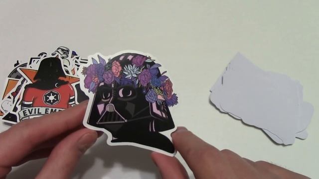 Наклейки Звёздные Войны с AliExpress Star Wars Распаковка Обзор смотреть онлайн