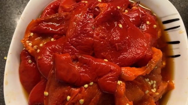 КАК ЗАПЕЧЬ ПЕРЕЦ в духовке, домашняя заготовка на зиму. УНИКАЛЬНЫЙ ВКУС! смотреть онлайн