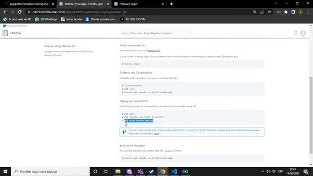 Leifer bot whatsapp Deploy en Heroku смотреть онлайн