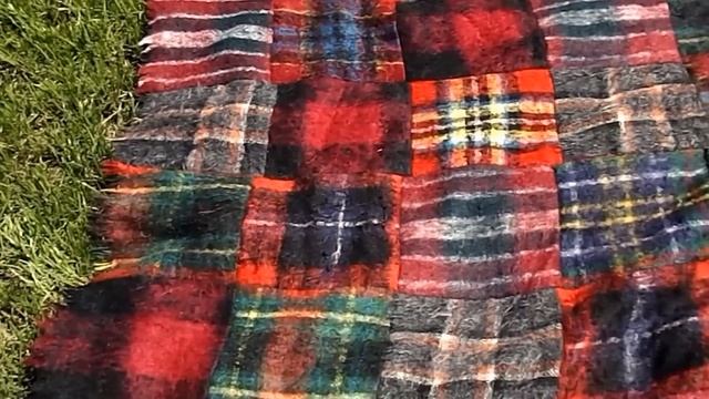 Плед из старых шарфов! смотреть онлайн