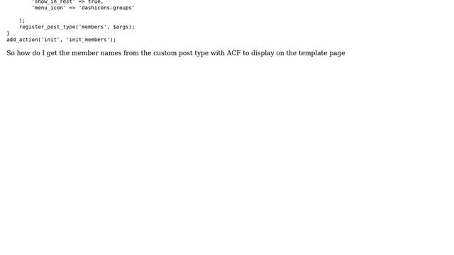 Wordpress: Load info from customposttype into template page смотреть онлайн
