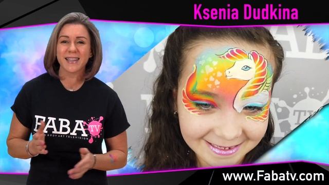 FACE PAINTING SCHOOL Ksenia Dudkina - All About Unicorns смотреть онлайн