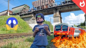 Пожар в электричке / случай слабоумия и отваги / Летняя прогулка с поездами и соревнования по самбо