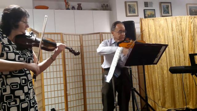 16  Струнное Трио Анечка, Наташа, Иосиф  Мелодия из кф Полночь в Париже 2018 09 08 18 52 01 Pro