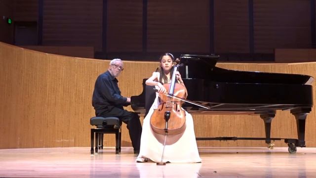 Variations on a Rococo Theme, Op. 33 by Tchaikovsky (11-yr-old cellist)
