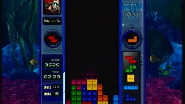 Tetris splash gameplay смотреть онлайн