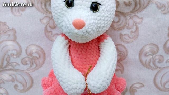 Амигуруми: схема Мышка Мира. Игрушки вязаные крючком - Free crochet patterns. смотреть онлайн