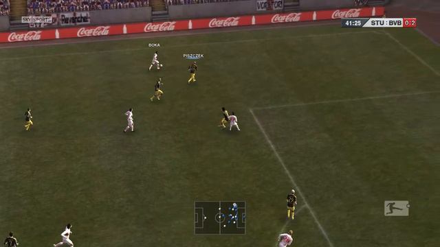PES 2011 - Bundesliga: VFB Stuttgart vs. Borrusia Dortmund (Partido 7) смотреть онлайн
