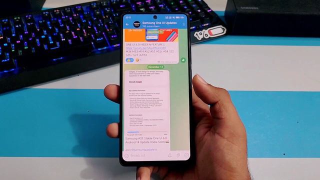 Samsung Galaxy A52 One Ui 6.0 Android 14 Update | Samsung A52 New Update #samsunga52
