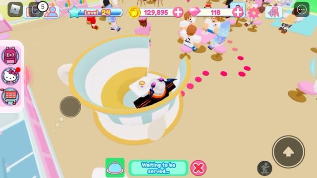 Как получить рюкзак в my hello kitty cafe (чтобы получить его нужно достичь 25 уровня) смотреть онлайн