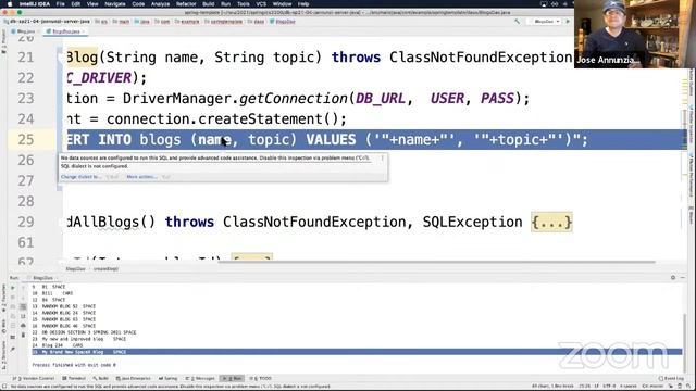 Connecting to MySQL with JDBC - CS3200 04 SP21 W7.2 смотреть онлайн