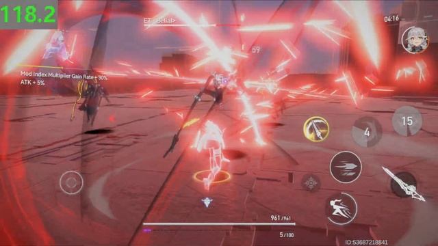 Aether Gazer 120 FPS on PC ( LDPlayer 9 Emulator) смотреть онлайн