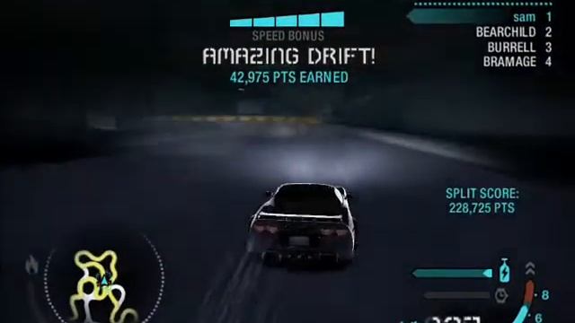 NFS Carbon Drift on zotac 9600 gt 512 mb смотреть онлайн