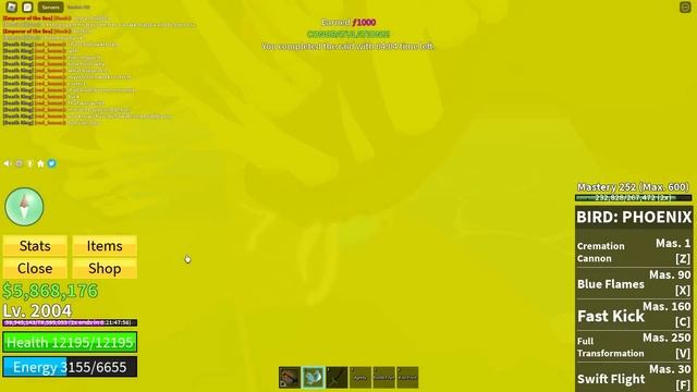 Awakening PHOENIX... (Blox Fruits) EP31