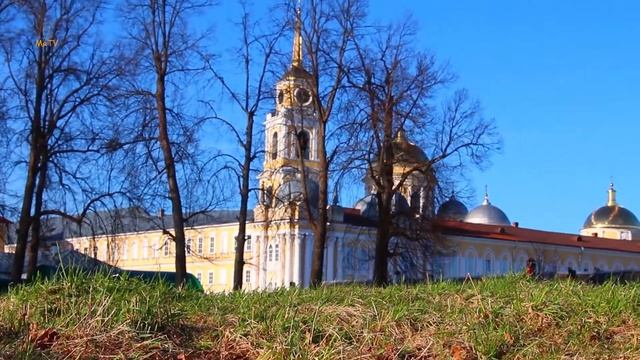 Нило-Столобенская пустынь с воздуха // Nilo-Stolobenskaya Pustyn' смотреть онлайн