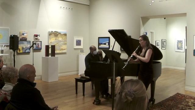 Brahms Clarinet Sonata op.120, no. 1, 2nd movement James Rosenblum and Monika Woods смотреть онлайн