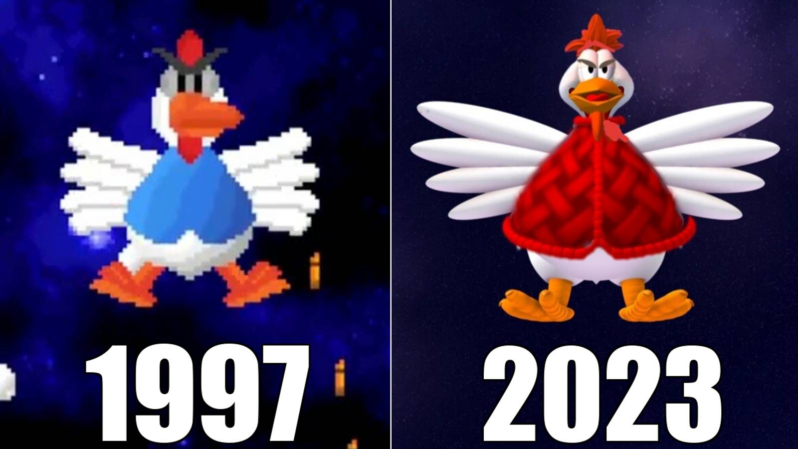Эволюция серии игр Chicken Invaders [1997-2023] смотреть онлайн