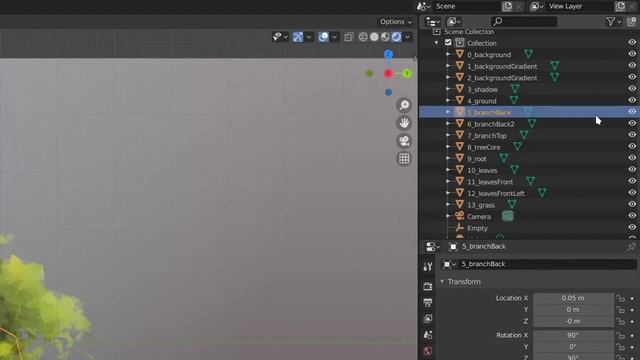 Export Krita illustration to Blender 2.83. 2.5D Animation tutorial смотреть онлайн