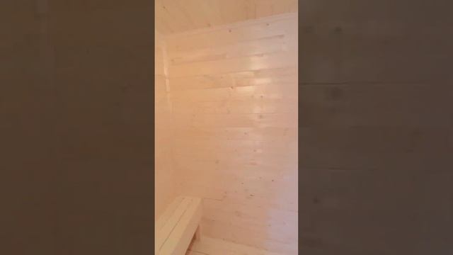 Обзор бани 4,0х4,0 в деревне Крутая (Кстовский район) от СК «ВИКИНГ» смотреть онлайн