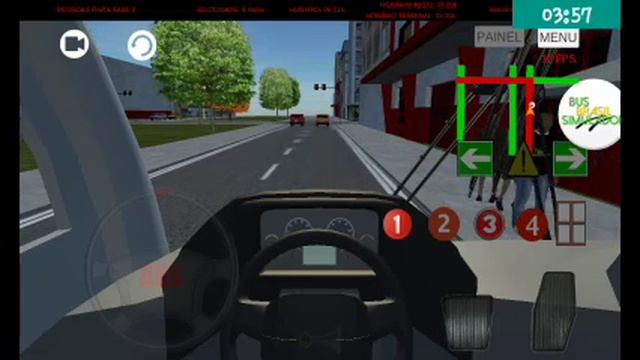 Saiu!!!!!novo jogo de ônibus urbano:Bus Brasil Simulador смотреть онлайн