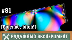 Очень красивый магический эксперимент с поляризованным светом