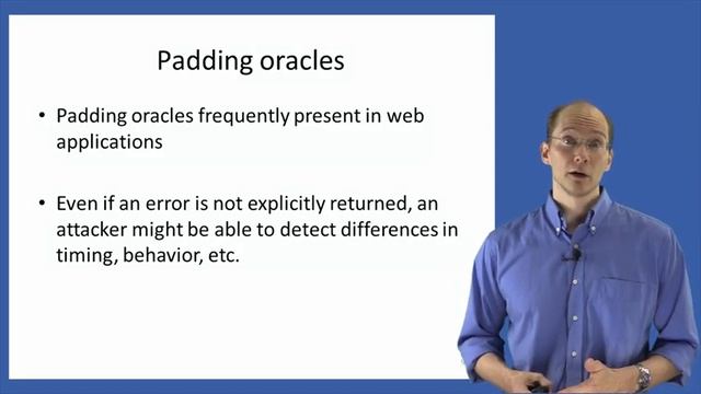 LEC 12 || Padding Oracle Attacks смотреть онлайн
