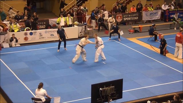DiamondCup2018 Senior 85kgs  Julian BJERREKAER Denmark Vs Ferry WORTMAN Netherlands