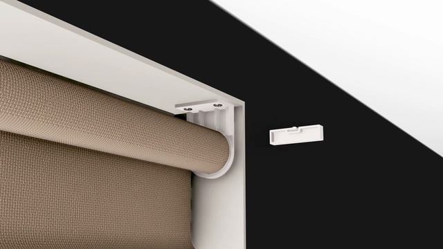 Инструкция по установке рулонной шторы SYDNEY 40 — 100 см. Установка в оконный проем и на потолок. смотреть онлайн