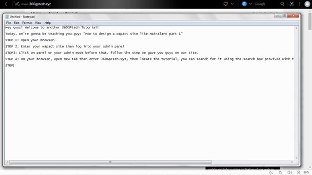 WAPKIZ TUTORIAL: How to design a wapkiz site like nairaland forum part 1 смотреть онлайн