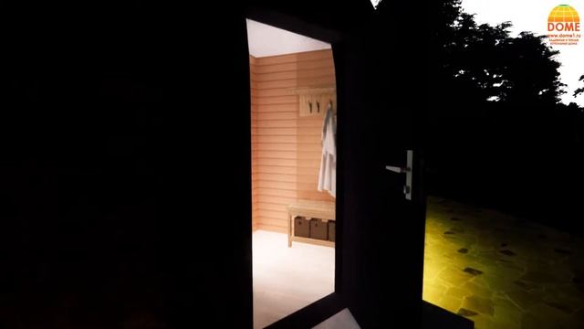 DOME50 прогулка по планировке для гостевого купольного дома на сдачу в аренду, тур. база, глемпинг. смотреть онлайн