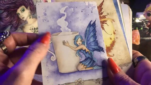 Fairy Wisdom Oracle deck and book set смотреть онлайн