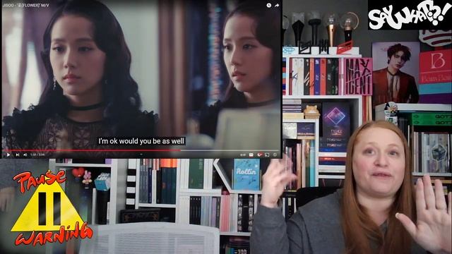 JISOO - ‘꽃(FLOWER)’ M/V | REACTION смотреть онлайн