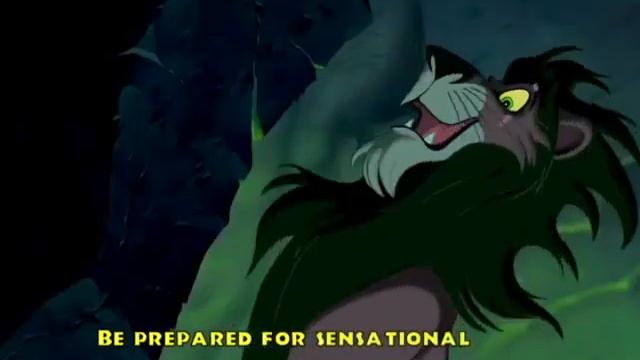 Be Prepared - Scar singing Tom Lehrer смотреть онлайн