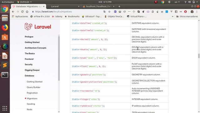 Curso básico de Laravel 6 CRUD - 06 uso de migraciones смотреть онлайн