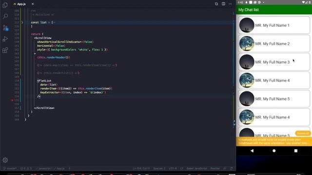 REACT NATIVE IN ARABIC (10) - FLATLIST смотреть онлайн