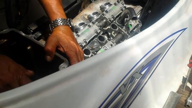 Instalando Culata De Moto De Agua Yamaha VX 1100 Año 2008