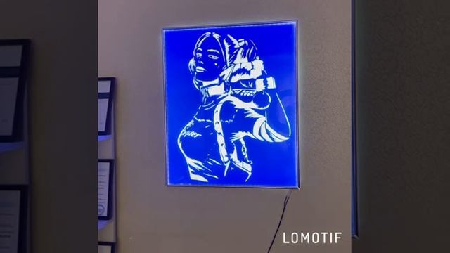 Световая картина "Харли Квинн" смотреть онлайн