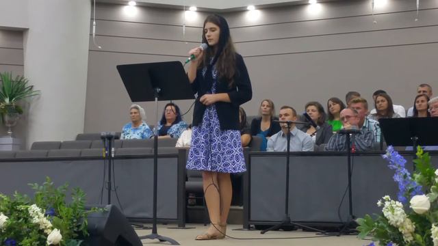 "Ты не одна, ведь Я с тобою" пение смотреть онлайн